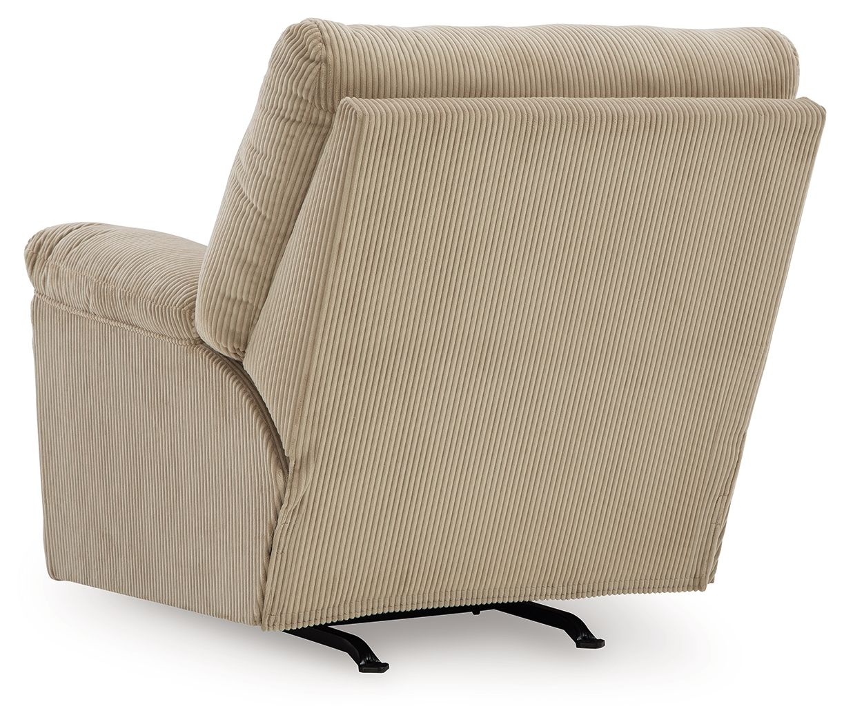 SimpleJoy - Rocker Recliner - Fabric - Sand