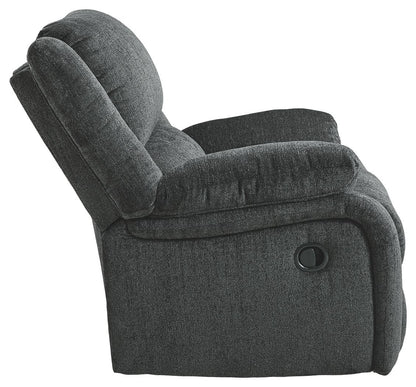 Draycoll - Rocker Recliner - Fabric - Slate