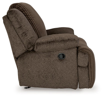 Top Tier - Rocker Recliner - Fabric - Chocolate