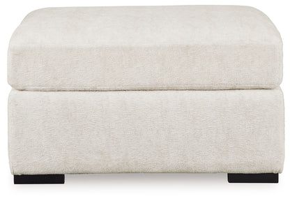 Chessington - Oversized Accent Ottoman - Ivory