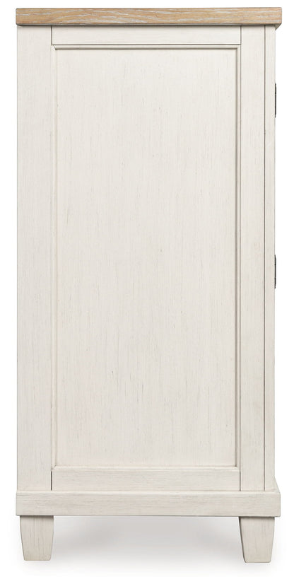 Shaybrock - Dresser - Antique White / Brown