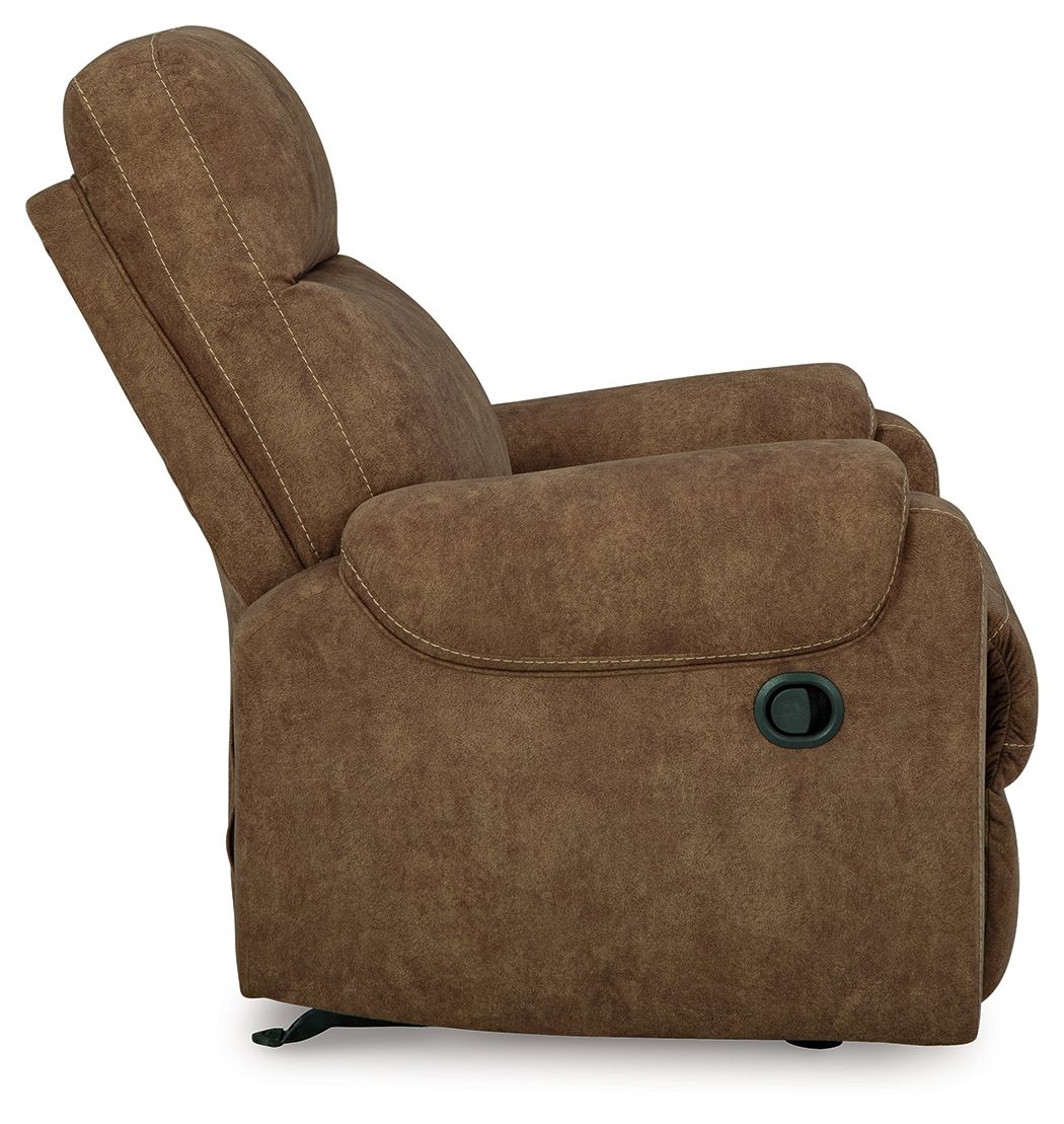 Edenwold - Rocker Recliner - Faux Leather - Brindle