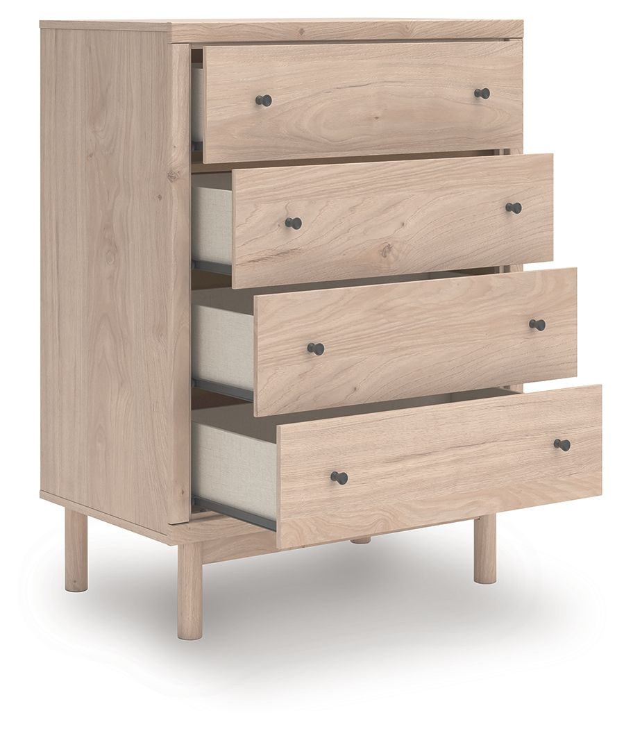 Arloster - Four Drawer Chest - Tan