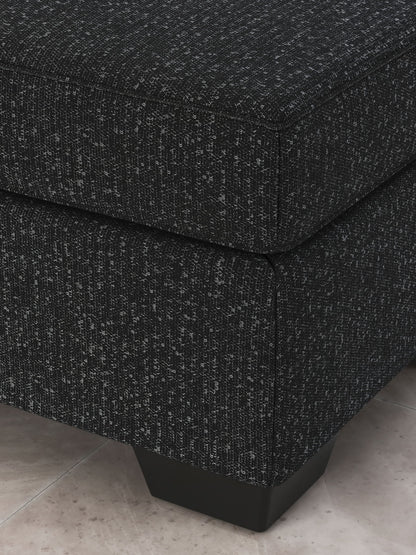 Jasmine Peaks - Ottoman - Coal