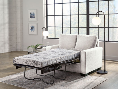 Rannis - Twin Sofa Sleeper - Fabric - Snow