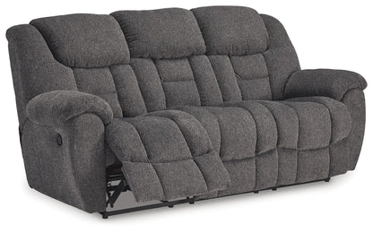 Foreside - Reclining Sofa - Fabric - Charcoal