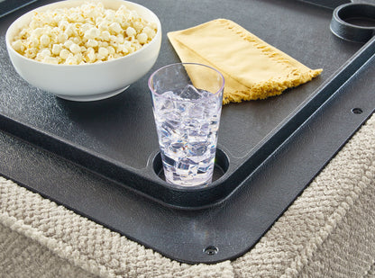 Calnita - Ottoman With Storage - Sisal