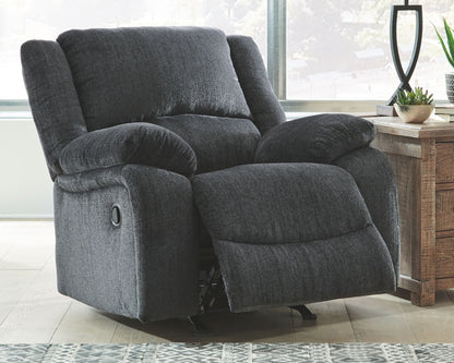 Draycoll - Rocker Recliner - Fabric - Slate