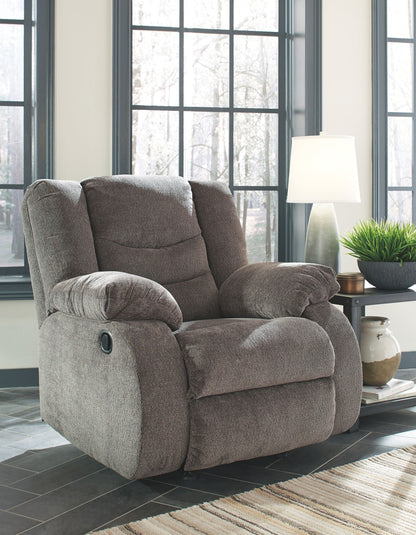 Tulen - Rocker Recliner - Dark Gray