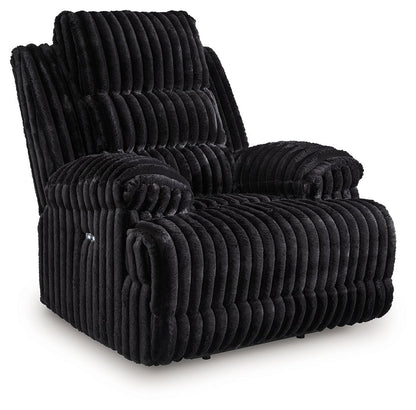 Rhine Falls - Zero Wall Power Recliner - Onyx
