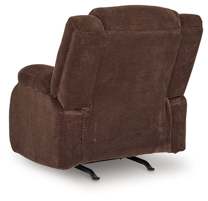 Free Wake - Power Rocker Recliner - Chocolate