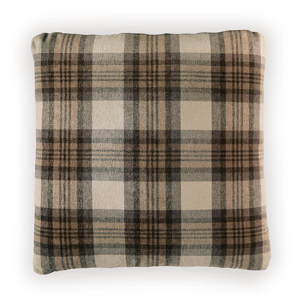 Varnburg - Pillow (Set of 4) - Brown / Cream