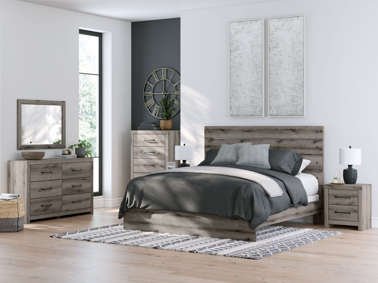 Graystorm - Six Drawer Dresser