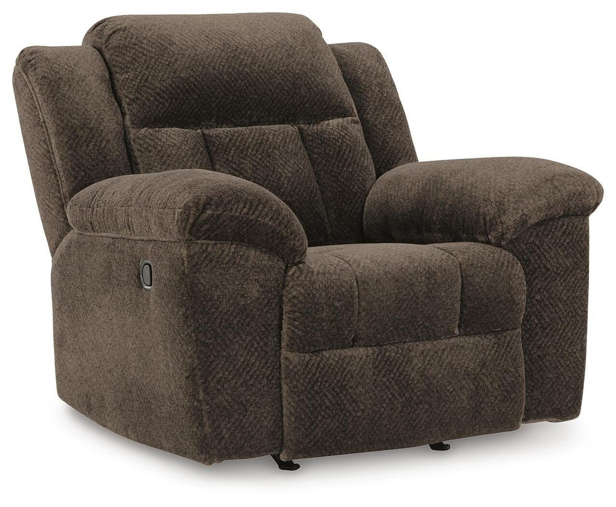 Frohn - Rocker Recliner - Chocolate - Fabric