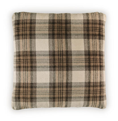 Varnburg - Pillow (Set of 4) - Brown / Cream