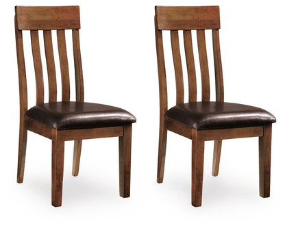 Ralene - Dining UPH Side Chair (Set of 2) - Medium Brown